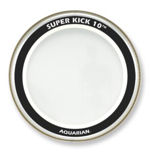 Aquarian SK10 Super Kick 10 Clear Drumhead