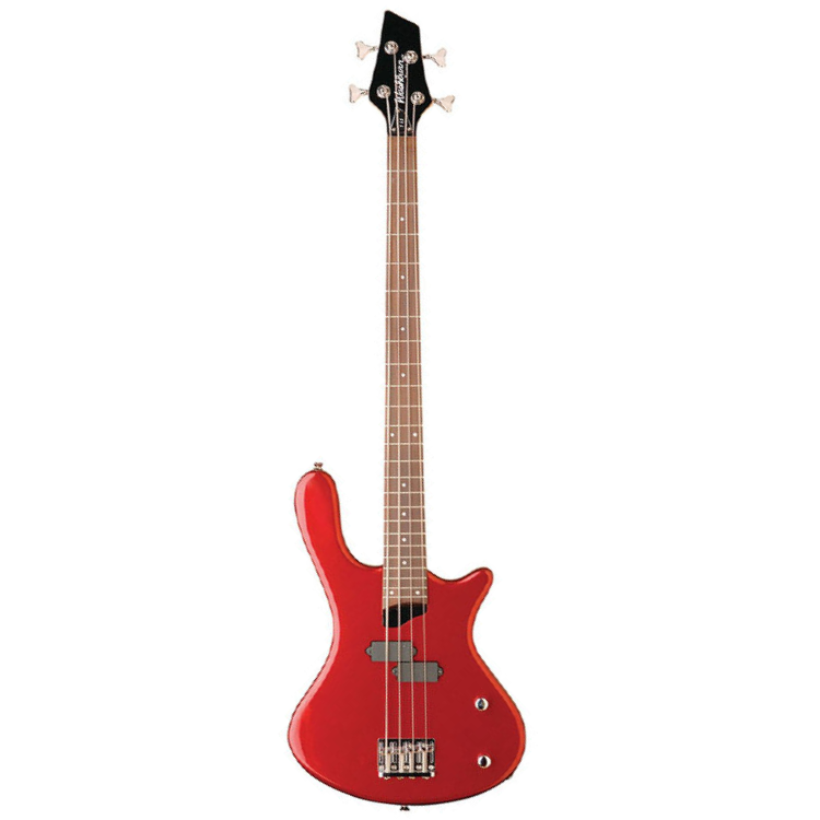 Washburn T12 Taurus Metallic Red Bass Guitar - ROAR!!! MUSIC