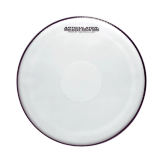 Aquarian MAB-W Articulator White Marching Bass Drumhead